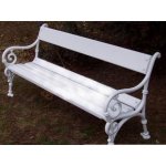 HTI Litinová lavička Schonbrunn I KA-L1008 150 cm kovářská čerň – Zboží Dáma HTI Litinová lavička Schonbrunn I KA-L1008 150 cm kovářská čerň – Zboží Dáma