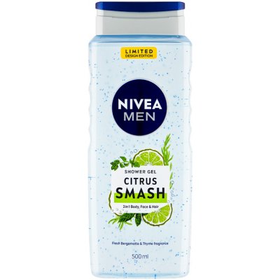 Nivea Men Citrus Smash sprchový gel 500 ml – Zbozi.Blesk.cz