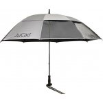 JuCad umbrella Windproof UV stříbrná – Zboží Dáma