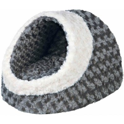 Trixie Kaline plyšová kukaň šedá krémová 35 x 26 x 41 cm – Zboží Mobilmania