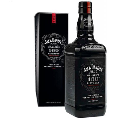 Jack Daniel's Mr. Jacks 160 th Birthday 40% 0,7 l (kazeta) – Zbozi.Blesk.cz