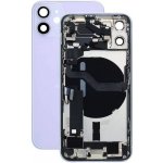 Kryt Apple iPhone 12 Mini Zadní Housing s Malými Díly fialový – Zboží Mobilmania