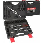 MAR-POL Vytahováky zalomených šroubů s vratidlem, nástrčné hlavice, sada 28 ks M58662 – Zboží Dáma