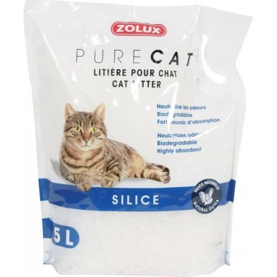 Zolux Purecat natural silica 5 l – Zbozi.Blesk.cz