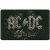 Prostírání CurePink Podložka na jídelní stůl AC/DC: Rock Or Bust 23x14cm