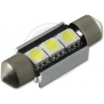 Interlook LED 3 SMD 5050 bílá CAN BUS 36mm C5W 12V 0,6W – Zboží Mobilmania