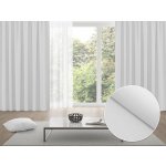 Biante Zatemňovací závěs Blackout BKU-112 Kouřově bílý - šířka 140 cm 140x140 cm – Hledejceny.cz