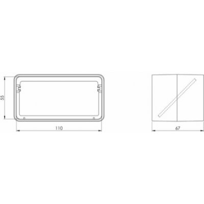 Europlast ventilační spojka KV, 110x55mm – Hledejceny.cz