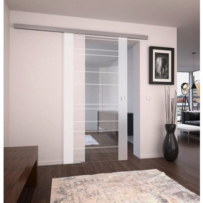 Melina Cherry skleněné posuvné dveře softclose 93,5 cm – Zbozi.Blesk.cz