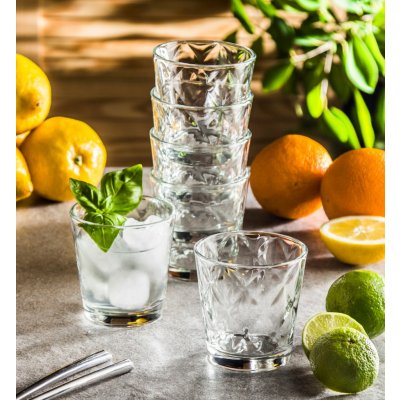 BORMIOLI ROCCO Sklenice na vodu limonádu a drinky KALEIDO 6 x 240 ml – Zboží Mobilmania