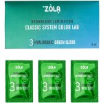 ZOLA Classic Color Lab KROK 3 Hyaluronic Green Elixir – sáčky 3×1 ml – Zboží Dáma