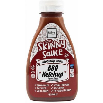 Skinny Sauce BBQ ketchup 425 ml – Zbozi.Blesk.cz