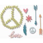 Sizzix Thinlits Festival 8 ks Vyřezávací šablona – Hledejceny.cz