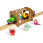 Bigjigs Rail Dřevěný tunel Příšerky – Zboží Dáma