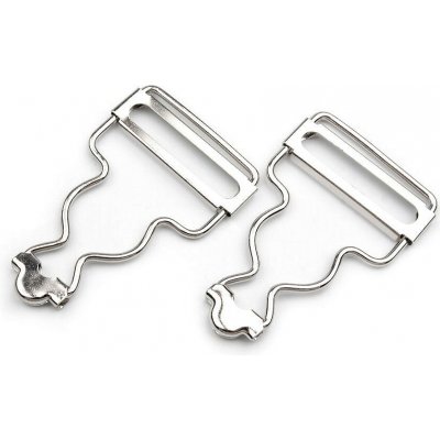 Spona na laclové kalhoty šíře 28; 30; 38 mm - (30 mm) nikl (4 ks) – Sleviste.cz