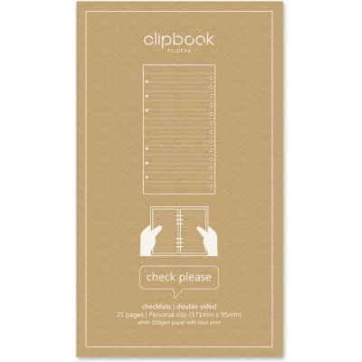 Filofax Clipbook Seznam úkolů náplň A6 – Zbozi.Blesk.cz