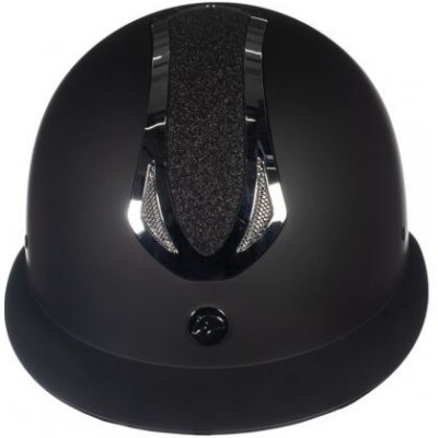 HKM Jezdecká helma Illusion černá stříbrná – Hledejceny.cz