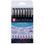 Sakura PIGMA MICRON PN POXSDKPN8 sada 8 barev – Zboží Dáma