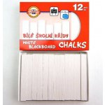 Koh-i-noor Křída 111505 školní bílá 12ks – Sleviste.cz