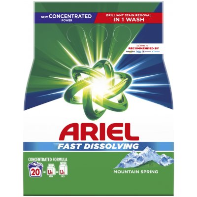 Ariel Alpine Fresh prací prášek 20 PD 1,1 kg – Sleviste.cz