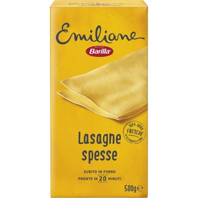 Barilla Emiliane vaječné lasagne 0,5 kg – Zbozi.Blesk.cz