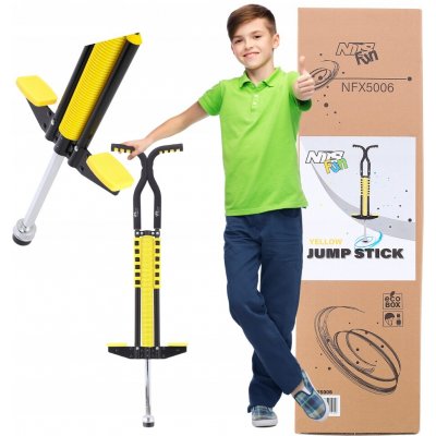 Nils Fun skákací tyč NFX5006 žlutá – Zboží Dáma