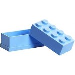 LEGO® Mini Box 4,6 x 9,2 x 4,3 cm světle modrá – Zboží Dáma
