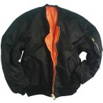 Mil-Tec bunda bomber MA1 Basic černá – Zboží Mobilmania