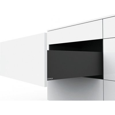 Cemux H Box SLIM zásuvka antracit H167/500 mm – Zboží Mobilmania