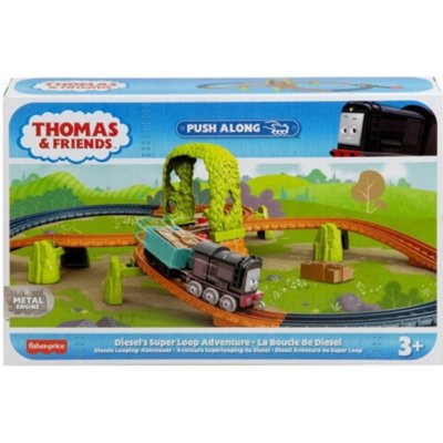 Fisher Price Mašinka Tomáš Diesel Super Loop Adventure – Hledejceny.cz