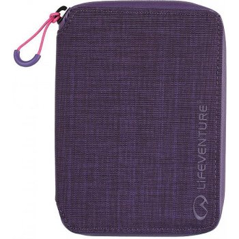 Lifeventure RFid Protected Mini Travel Wallet cestovní peněženka Purple