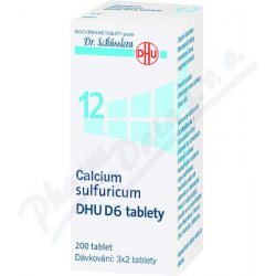 CALCIUM SULFURICUM DHU POR D6 TBL NOB 200