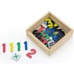 Viga Dřevěná magnetická písmenka – Zboží Dáma