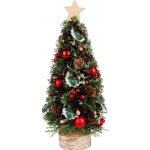 MagicHome Stromček Vianoce na podstavci s hviezdou 18x40 cm – Hledejceny.cz