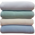 Stamed přehoz na postel termo Zelená 200 x 170 cm – Zboží Dáma