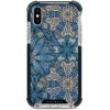 Pouzdro a kryt na mobilní telefon Apple Mobiwear MagSafe Elite Bumper Apple iPhone X / XS - D015D Modré mandala květy