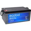 Olověná baterie ECOBAT EDC12-270 270AH 12V