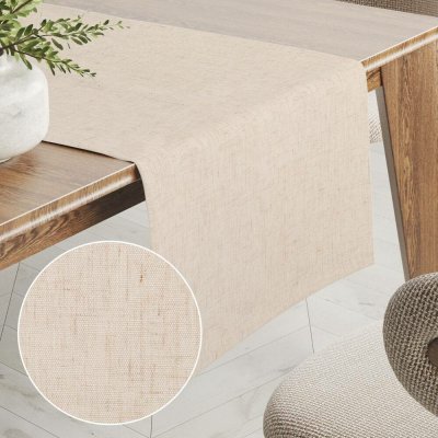 Biante Dekorační běhoun Elen PM-128 Přírodní režná 45x120 cm – Zboží Dáma
