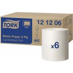 Tork Basic M2, 2 vrstvy, bílé, 160 m, 6 ks, 121206 – Zboží Dáma