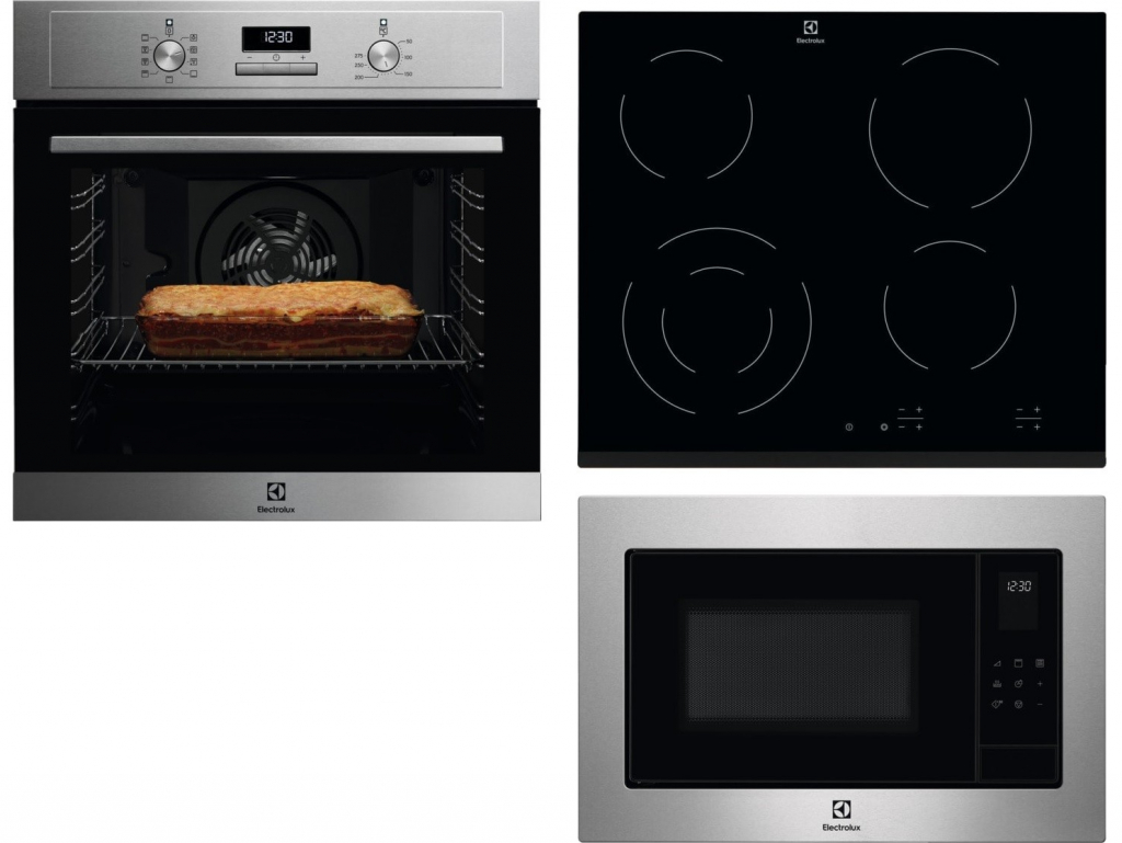 Set Electrolux EOF3H40X + EHF6241FOK + EMS4253TEX