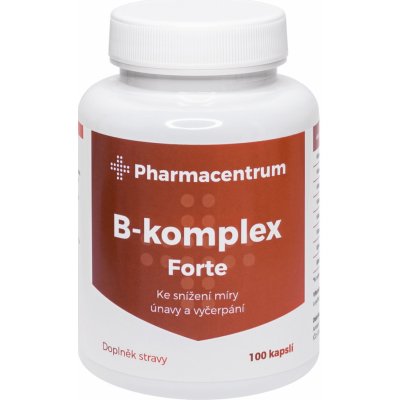 Pharmacentrum B-komplex Forte 100 kapslí