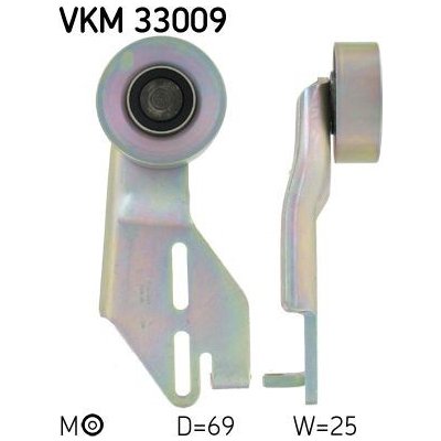 Napínací kladka, žebrovaný klínový řemen SKF VKM 33009