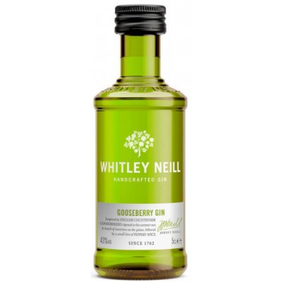 Whitley Neill Gooseberry gin 43% 0,05 l (holá lahev)