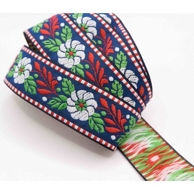 Krojová stuha - modrá - šíře 2,5 cm – Zbozi.Blesk.cz