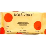 Kolorky Wet Wipes Hamamelis dětské jemné vlhčené ubrousky 60 ks – Hledejceny.cz