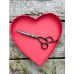 FOX Black Rose Profesionální kadeřnické nůžky na vlasy pro praváky 6´ černé – Zboží Dáma