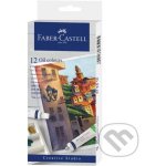 Olejové barvy Faber-Castell 12 barev, tuba 20 ml – Zboží Dáma
