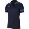 Pánské sportovní tričko Nike polokošile M NK Academy 21 DRY SS POLO cw6104-453 modrá