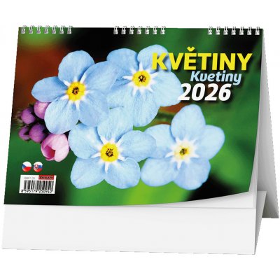 Stolní Baloušek Květiny 2026 – Zboží Mobilmania