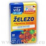 Maxivita železo + Kyselina Listová 30 tablet – Sleviste.cz